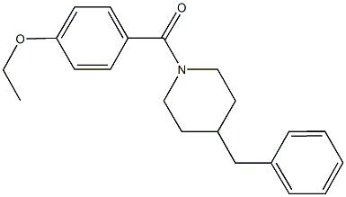 4-benzyl-1-(4-ethoxybenzoyl)piperidine