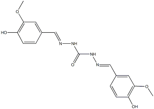 N'',N'''-bis(4-hydroxy-3-methoxybenzylidene)carbonohydrazide|