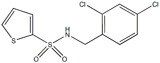 N-(2,4-dichlorobenzyl)-2-thiophenesulfonamide Structure
