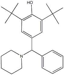 2,6-ditert-butyl-4-[phenyl(1-piperidinyl)methyl]phenol