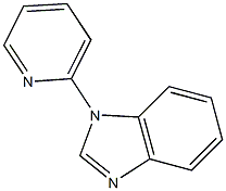 1-(2-pyridinyl)-1H-benzimidazole,,结构式