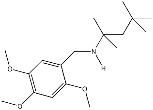 N-(1,1,3,3-tetramethylbutyl)-N-(2,4,5-trimethoxybenzyl)amine