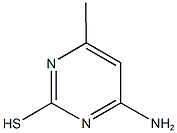 4-amino-6-methyl-2-pyrimidinyl hydrosulfide|