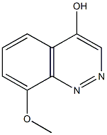 8-methoxy-4-cinnolinol,,结构式