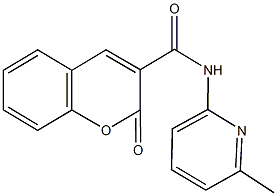 N-(6-methylpyridin-2-yl)-2-oxo-2H-chromene-3-carboxamide