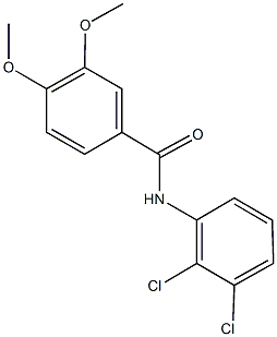 N-(2,3-dichlorophenyl)-3,4-bis(methyloxy)benzamide Structure