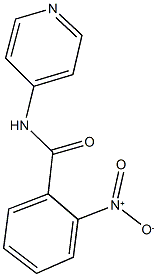 2-nitro-N-(4-pyridinyl)benzamide Struktur