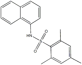 2,4,6-trimethyl-N-(1-naphthyl)benzenesulfonamide