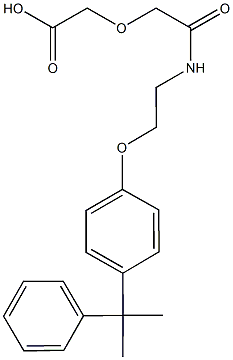 [2-({2-[4-(1-methyl-1-phenylethyl)phenoxy]ethyl}amino)-2-oxoethoxy]acetic acid