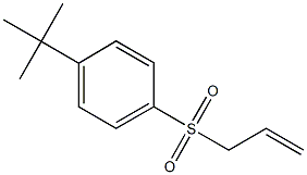 allyl 4-tert-butylphenyl sulfone 结构式