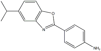 4-(5-isopropyl-1,3-benzoxazol-2-yl)phenylamine