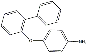 4-([1,1'-biphenyl]-2-yloxy)phenylamine,,结构式