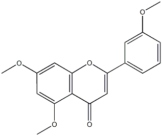 5,7-dimethoxy-2-(3-methoxyphenyl)-4H-chromen-4-one