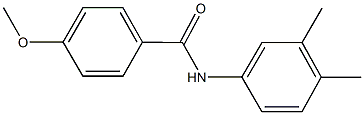  N-(3,4-dimethylphenyl)-4-methoxybenzamide