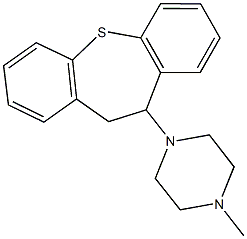 1-(10,11-dihydrodibenzo[b,f]thiepin-10-yl)-4-methylpiperazine