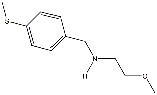 N-(2-methoxyethyl)-N-[4-(methylsulfanyl)benzyl]amine