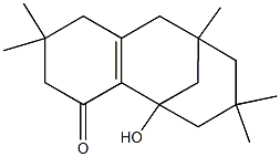 1-hydroxy-5,5,9,11,11-pentamethyltricyclo[7.3.1.0~2,7~]tridec-2(7)-en-3-one|