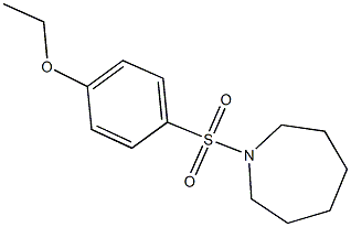 1-[(4-ethoxyphenyl)sulfonyl]azepane Struktur