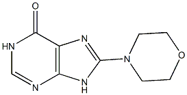 8-(4-morpholinyl)-1,9-dihydro-6H-purin-6-one