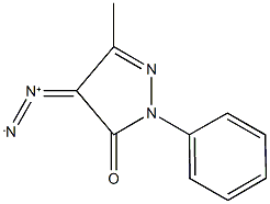 4-diazo-5-methyl-2-phenyl-2,4-dihydro-3H-pyrazol-3-one Structure