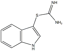 1H-indol-3-yl imidothiocarbamate Struktur