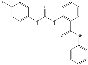 2-{[(4-chloroanilino)carbonyl]amino}-N-phenylbenzamide Structure