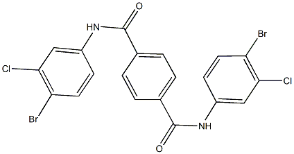  N~1~,N~4~-bis(4-bromo-3-chlorophenyl)terephthalamide