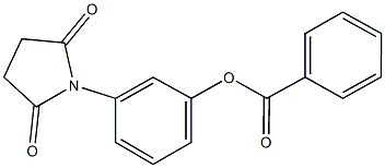 3-(2,5-dioxo-1-pyrrolidinyl)phenyl benzoate