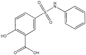 5-(anilinosulfonyl)-2-hydroxybenzoic acid