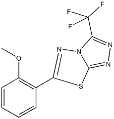 methyl 2-[3-(trifluoromethyl)[1,2,4]triazolo[3,4-b][1,3,4]thiadiazol-6-yl]phenyl ether