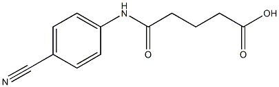5-(4-cyanoanilino)-5-oxopentanoic acid