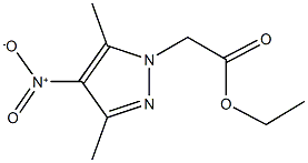 ethyl {4-nitro-3,5-dimethyl-1H-pyrazol-1-yl}acetate,,结构式