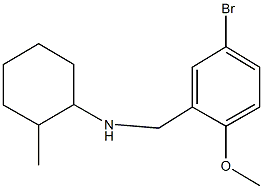 N-(5-bromo-2-methoxybenzyl)-N-(2-methylcyclohexyl)amine Structure