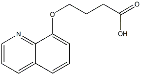 4-(8-quinolinyloxy)butanoic acid|