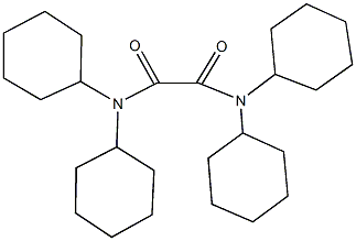  N~1~,N~1~,N~2~,N~2~-tetracyclohexylethanediamide