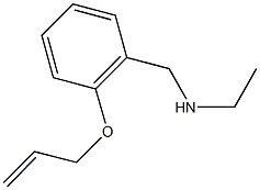 N-[2-(allyloxy)benzyl]-N-ethylamine Structure