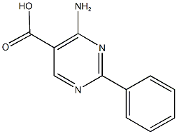 4-amino-2-phenyl-5-pyrimidinecarboxylic acid