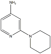 2-(1-piperidinyl)-4-pyridinylamine 化学構造式
