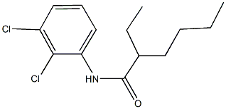 N-(2,3-dichlorophenyl)-2-ethylhexanamide,,结构式