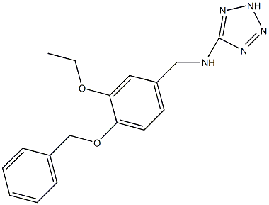 N-[4-(benzyloxy)-3-ethoxybenzyl]-N-(2H-tetraazol-5-yl)amine|