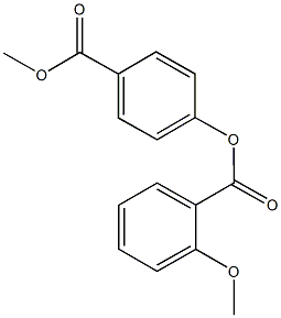 4-(methoxycarbonyl)phenyl 2-methoxybenzoate|