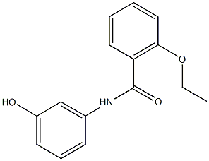 2-ethoxy-N-(3-hydroxyphenyl)benzamide Structure