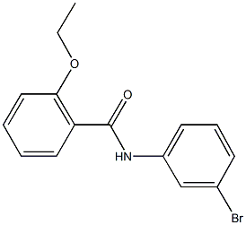 N-(3-bromophenyl)-2-ethoxybenzamide 化学構造式