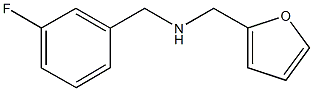 N-(3-fluorobenzyl)-N-(2-furylmethyl)amine