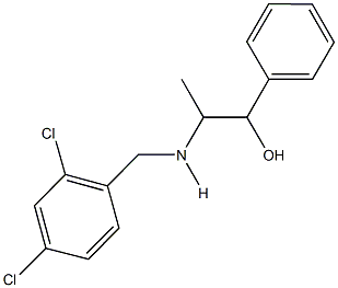 2-[(2,4-dichlorobenzyl)amino]-1-phenyl-1-propanol Structure