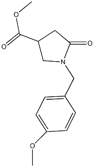 methyl 1-(4-methoxybenzyl)-5-oxo-3-pyrrolidinecarboxylate