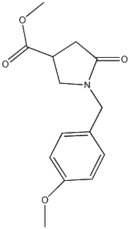  methyl 1-(4-methoxybenzyl)-5-oxo-3-pyrrolidinecarboxylate