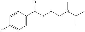 2-[isopropyl(methyl)amino]ethyl 4-fluorobenzoate