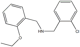 N-(2-chlorobenzyl)-N-(2-ethoxybenzyl)amine Structure