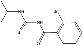 N-(2-bromobenzoyl)-N'-isopropylthiourea